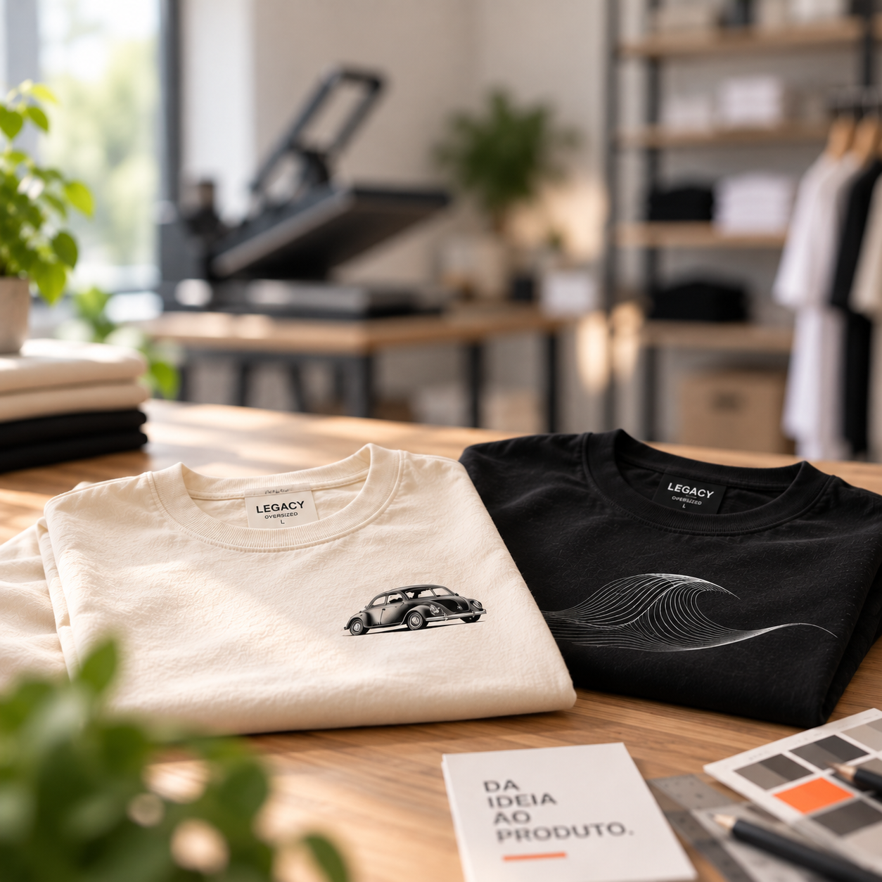 InPrinter personalização de camisolas t-shirts orçamento